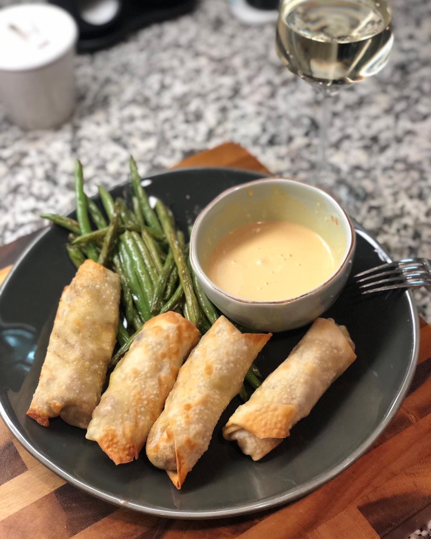 Alex’s Cheeseburger Egg Rolls