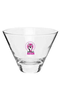 Rock Chick Martini Glass
